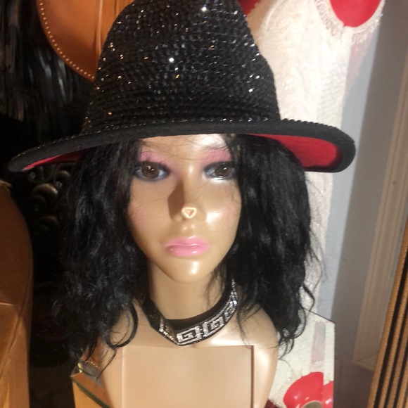 Accessories Rhinestone Hat Poshmark